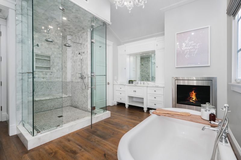 Elegant Shower Area