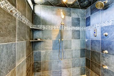 Tile Accent Shower